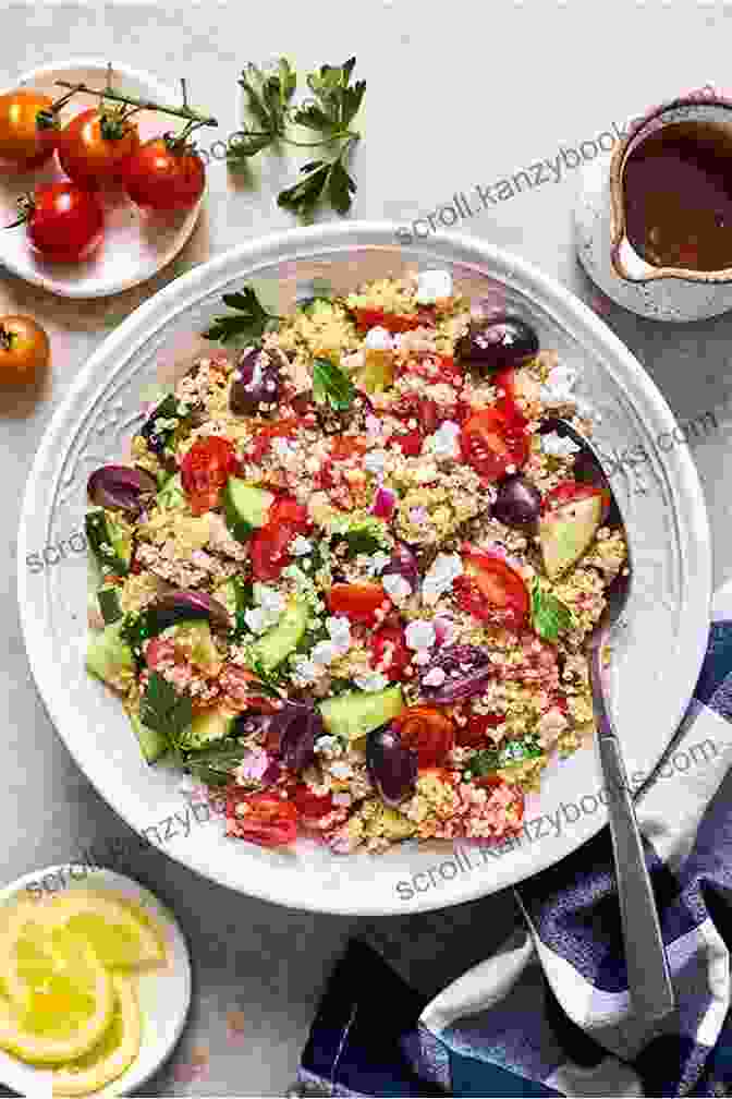 A Colorful Quinoa Salad With Vegetables, Feta, And Olives The Quinoa Quookbook: 100 Quintessential Recipes Featuring Quinoa The Super Food