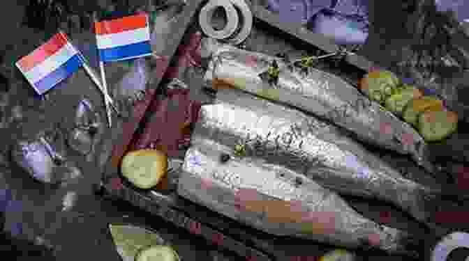 A Vibrant Spread Of Dutch Dishes, Including Traditional Herring, Gouda Cheese, And Poffertjes Dutch Feast Emily Wight