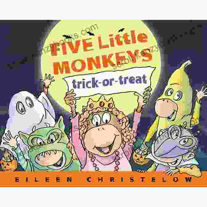 Five Little Monkeys Trick Or Treat Book Illustration Five Little Monkeys Trick Or Treat (A Five Little Monkeys Story)