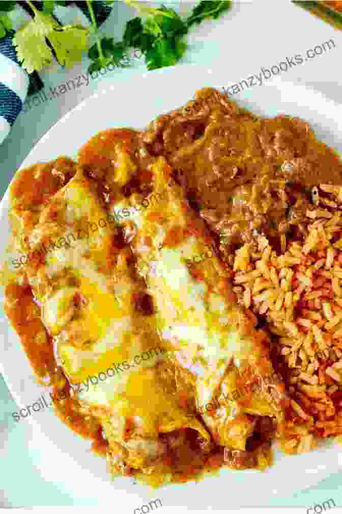 Golden Brown Enchiladas Topped With Melted Cheese And A Tangy Sauce New Mexican Food Made Easy: Second Edition