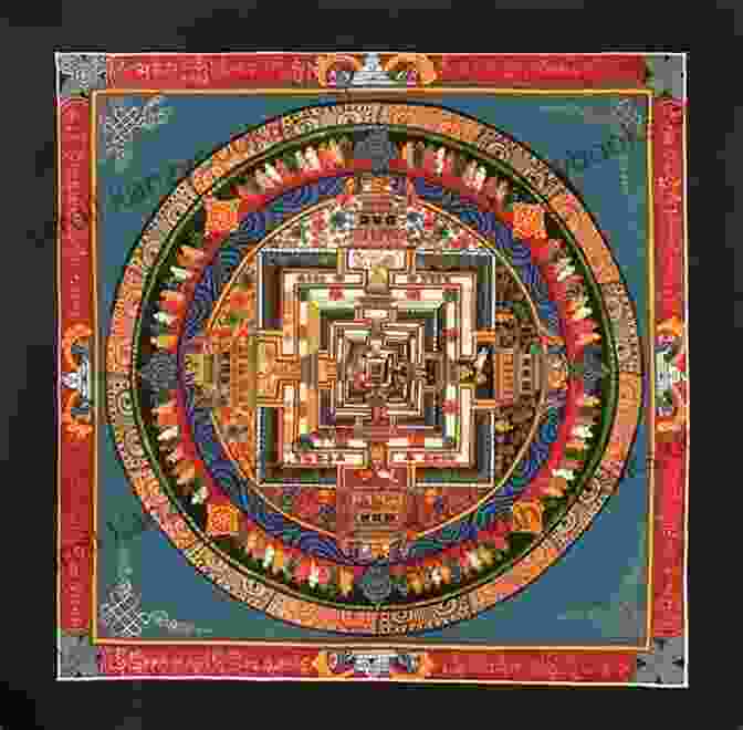 Image Of A Colorful Mandala, Representing The Interconnectedness And Cyclical Nature Of Life. The Reason For The Seasons