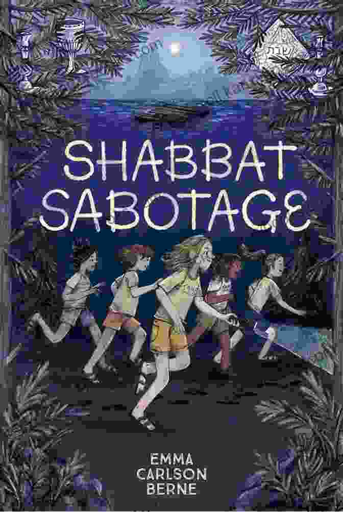 Shabbat Sabotage Book Cover Featuring A Challah With A Knife Stuck In It Shabbat Sabotage Emma Carlson Berne