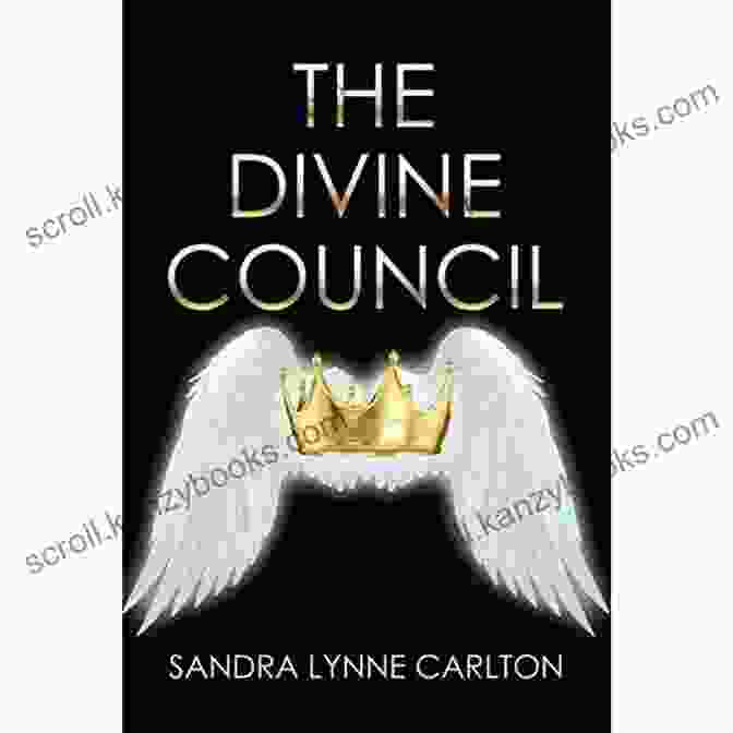 The Divine Council Book Cover, Featuring A Woman Surrounded By Ethereal Beings The Divine Council Elisheba Haxby