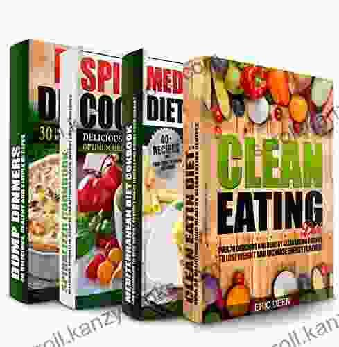 HEALTHY COOKING: Clean Eating Mediterranean Diet My Spiralized Cookbook And Dump Dinners Box Set: Over 100 Delicious And Healthy Recipes For You And Your Family